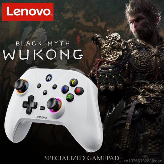 Lenovo S02 Wireless Bluetooth Game Controller with Dual Vibration for Nintendo Switch, PlayStation, PC, iOS, Android, and TV - InnoDeviceHub