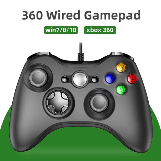 XBOX 360 Wired Gamepad for Xbox 360 Slim and PC, Compatible with Steam and Windows 7/10 - InnoDeviceHub
