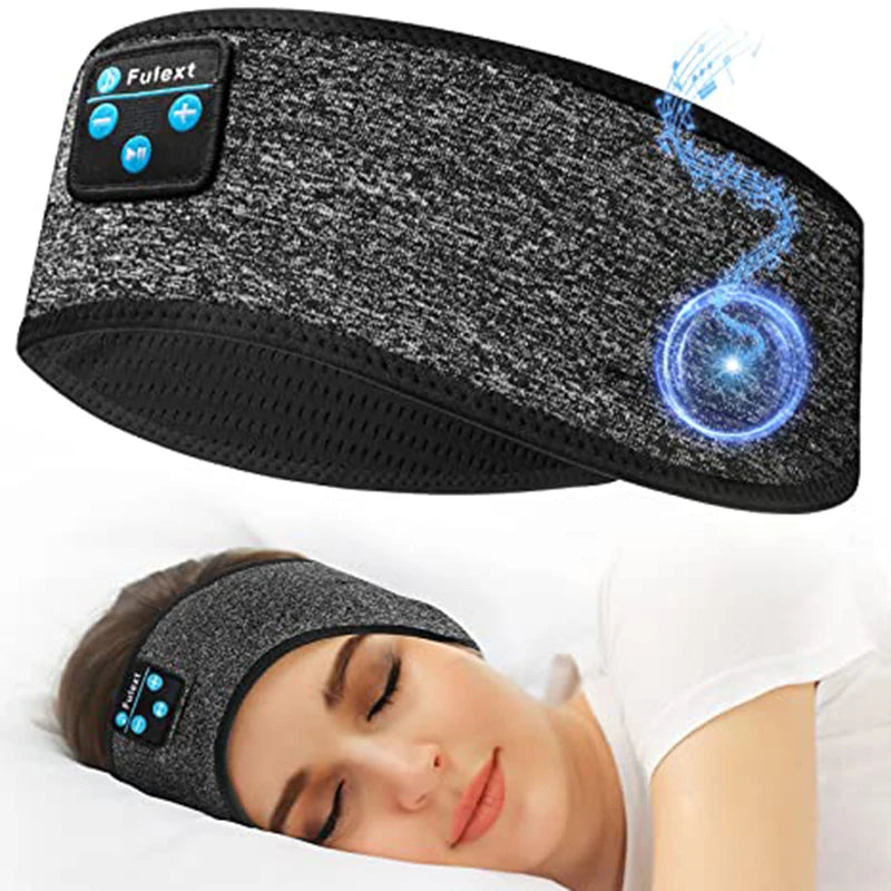 Bluetooth Earphones Sports Side Sleeping Headband Elastic Wireless Headphones Music Eye Mask Wireless Bluetooth Headset Headband