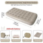 Luxury Inflatable Air Mattress – 2-Person Glamping Sleeping Mat with Built-in Pump - InnoDeviceHub