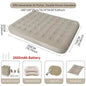 Luxury Inflatable Air Mattress – 2-Person Glamping Sleeping Mat with Built-in Pump - InnoDeviceHub