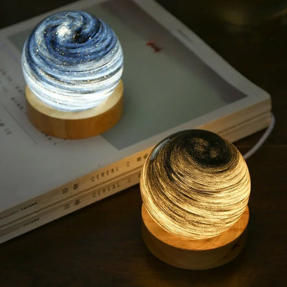 LED Crystal Planet Globe – A Stunning Astronomy-Inspired Home Decor Piece!