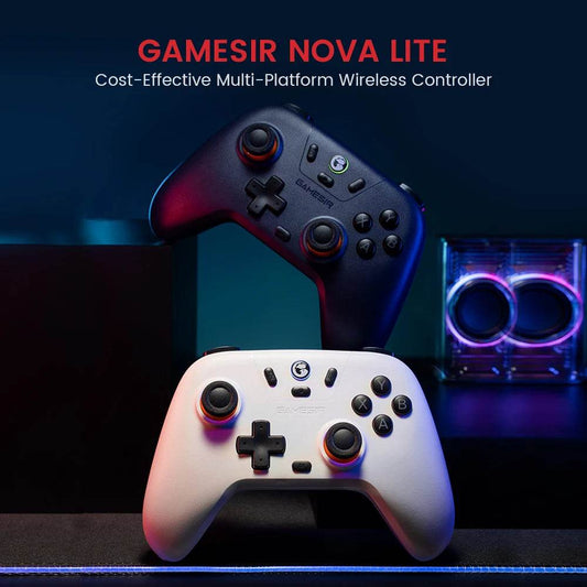 Gamesir T4 Nova Lite Wireless Game Controller for Nintendo Switch, Android, iOS, PC, and Steam - Hall Effect Joystick - InnoDeviceHub