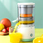 Electric Citrus Juicer Cup with USB Charging - Fresh Fruit Blender and Separator for Kitchen Use