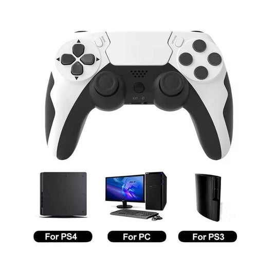 GAMINJA P48 Wireless Game Controller with Six-Axis Gyroscope for PS4, PS3, and PC (Windows 7/8/10) - Dual Vibration Joystick - InnoDeviceHub